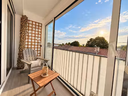 appartement 3 pièces à vendre au bouscat - calme et lumineux