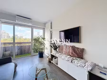 batignolles - rue cardinet - vue parc martin luther king - 2 pieces - 1 chambre