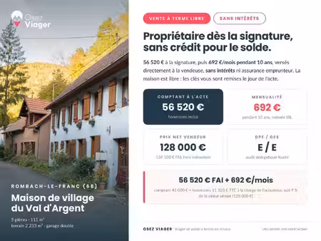 maison à vendre