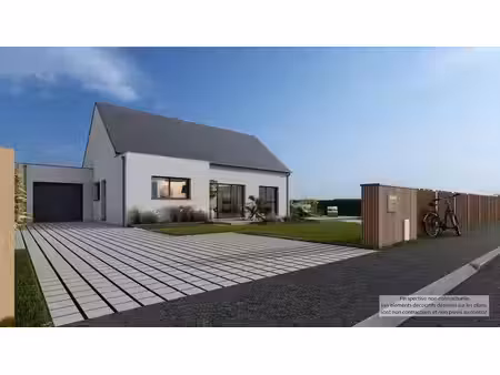 terrain avec maison neuf à vendre