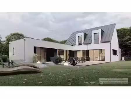terrain avec maison neuf à vendre