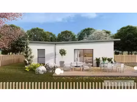 terrain avec maison neuf à vendre