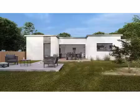 terrain avec maison neuf à vendre