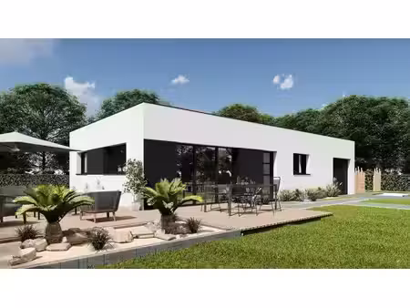 terrain avec maison neuf à vendre