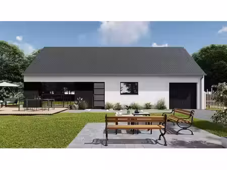 terrain avec maison neuf à vendre