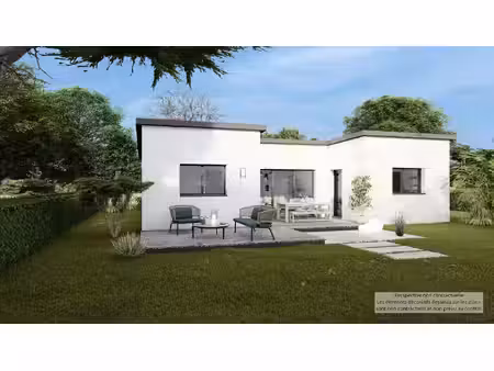 terrain avec maison neuf à vendre