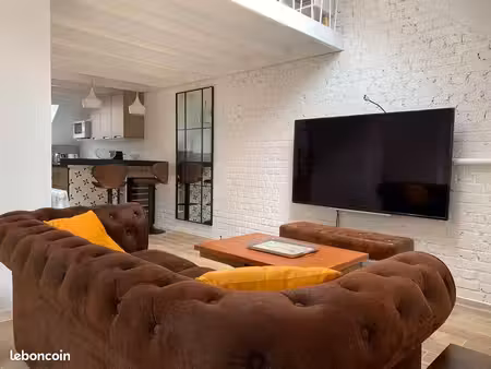 loft tout confort et meublé 42m² refait à neuf