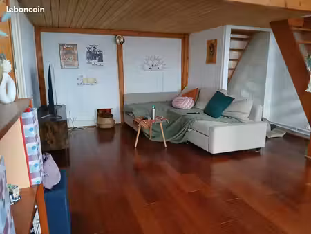 f2 bis  62m² + 11m² de mezzanine  sur le plateau de la croix rousse