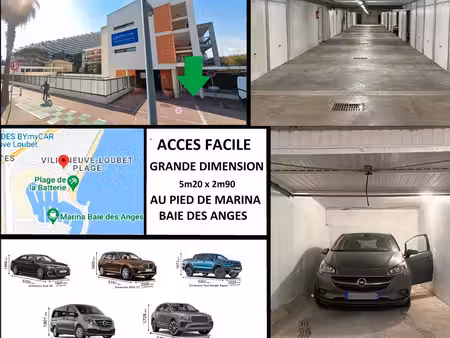 rare tres proche marina - grand garage - 15m2 - sans frais d'agence
