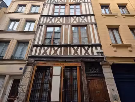 studio meuble lumineux de 22m2 avec mezzanine hyper centre de rouen