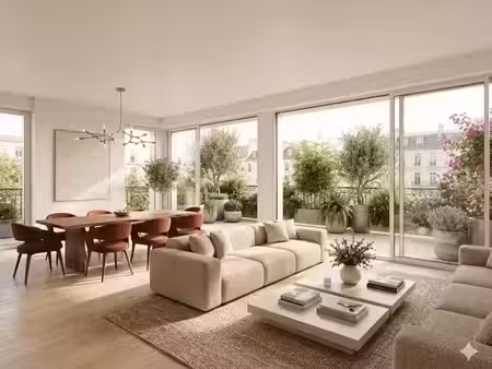 vente appartement 4 pièces 81 m² à montrouge (92120)  842 000 €