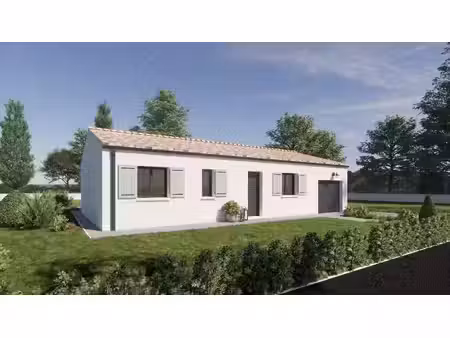 terrain avec maison neuf à vendre