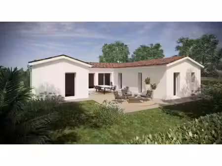 terrain avec maison neuf à vendre