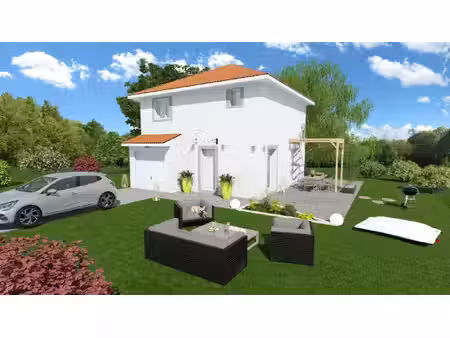 terrain avec maison neuf à vendre
