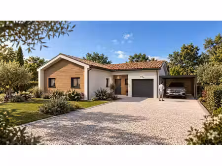 terrain avec maison neuf à vendre