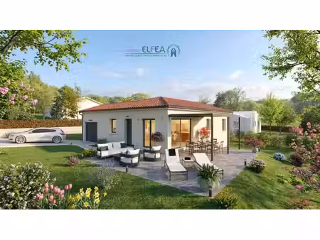 terrain avec maison neuf à vendre