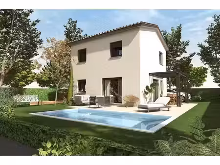 terrain avec maison neuf à vendre
