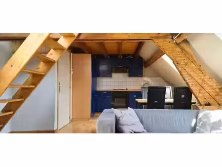 studio avec mezzanine dans immeuble ancien