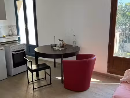 grand studio avec terrasse de 20m2