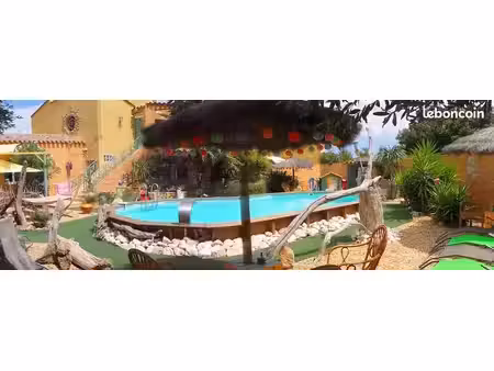 pavillon t3 rez de jardin piscine