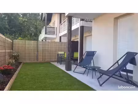 location appartement t3 meuble avec jardin