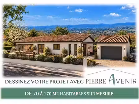 terrain avec maison neuf à vendre