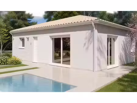 terrain avec maison neuf à vendre