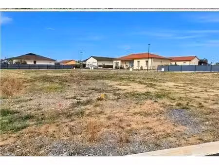 terrain constructible neuf à vendre
