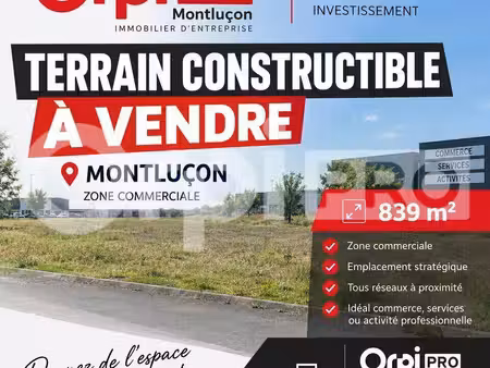 terrain constructible neuf à vendre