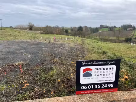 terrain constructible neuf à vendre