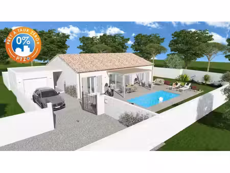 terrain avec maison neuf à vendre