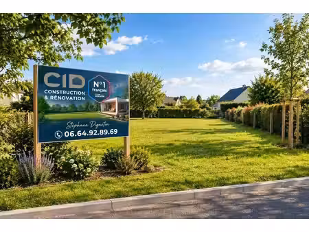 terrain constructible neuf à vendre