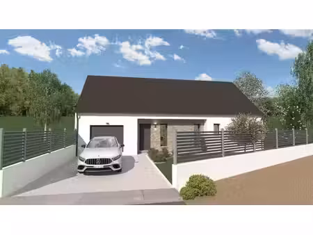 terrain avec maison neuf à vendre