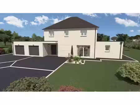 terrain avec maison neuf à vendre