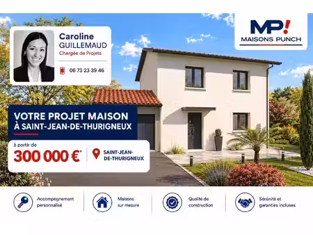 terrain avec maison neuf à vendre