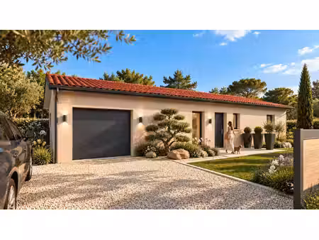 terrain avec maison neuf à vendre