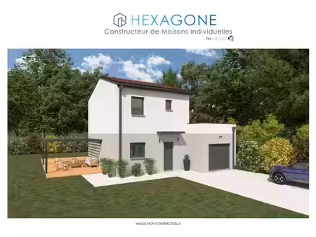 terrain avec maison neuf à vendre