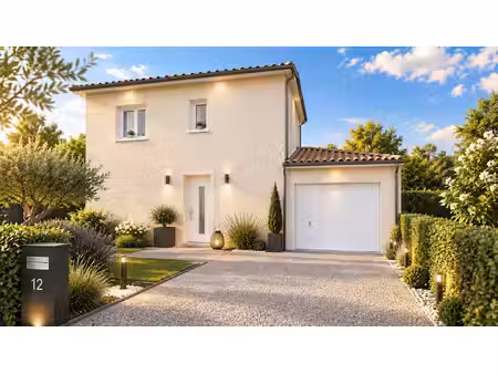 terrain avec maison neuf à vendre
