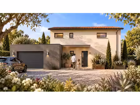 terrain avec maison neuf à vendre
