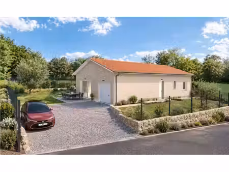 terrain avec maison neuf à vendre