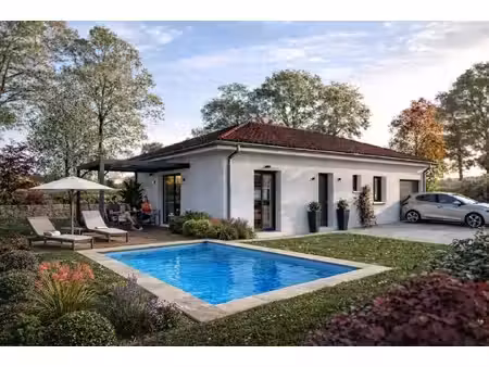 terrain avec maison neuf à vendre