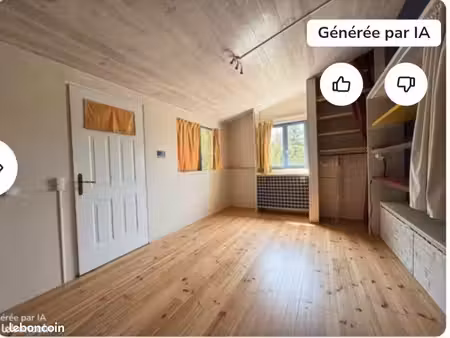 jolie chalet en ossature bois