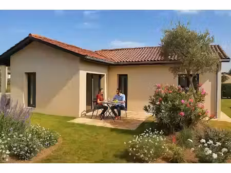 terrain avec maison neuf à vendre