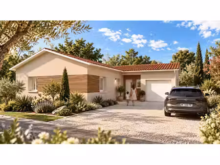 terrain avec maison neuf à vendre