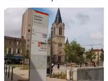 loue garage a oullins  place anatole france  proximite metro b  oullins centre 