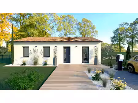 terrain avec maison neuf à vendre