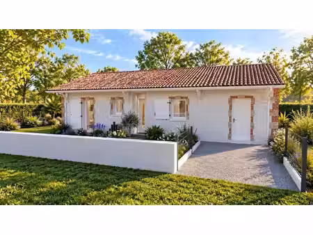 terrain avec maison neuf à vendre