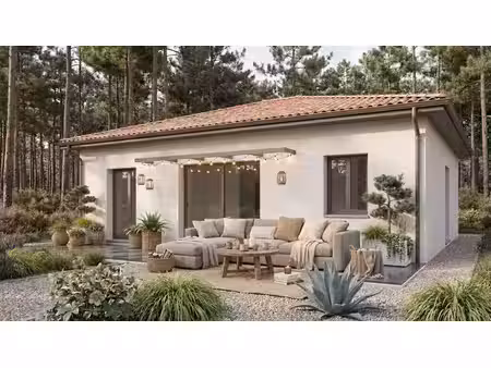 terrain avec maison neuf à vendre