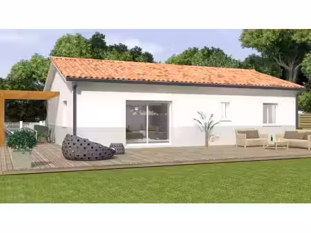 terrain avec maison neuf à vendre