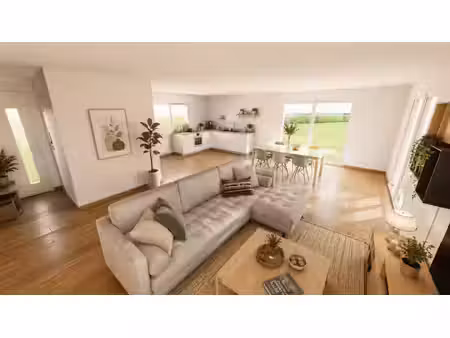 terrain avec maison neuf à vendre